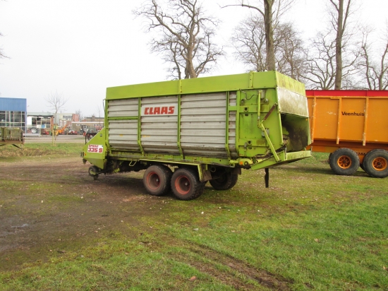 Claas opraapwagen 