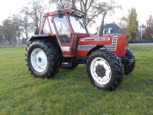 Fiat tractor afgeleverd