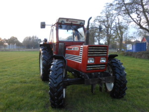 Fiat tractor afgeleverd