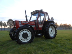 Fiat tractor afgeleverd