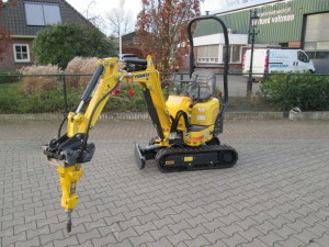 Net voor de kerst Yanmar SV08 afgeleverd