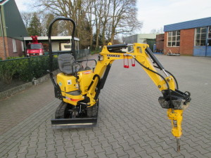 Net voor de kerst Yanmar SV08 afgeleverd