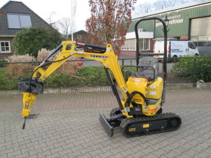 Net voor de kerst Yanmar SV08 afgeleverd