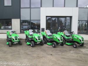 Tuin en parkmachines afgeleverd