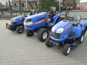 Tuin en parkmachines afgeleverd