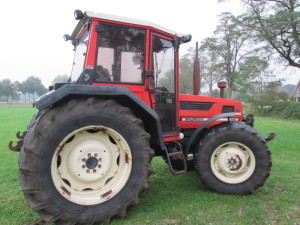 Same tractor afgeleverd