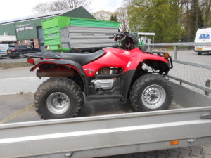 Honda Quad afgeleverd