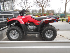 Honda Quad afgeleverd