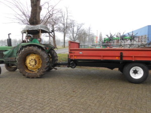 Kiep wagen afgeleverd