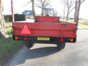 Kiep wagen afgeleverd