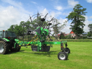 Deutz-Fahr Swatmaster hark afgeleverd