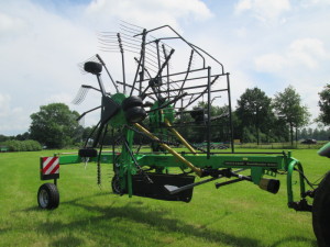 Deutz-Fahr Swatmaster hark afgeleverd