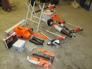 Stihl machines afgeleverd