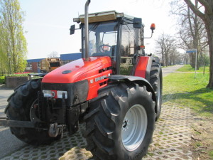 Same tractor klaar om te worden afgeleverd