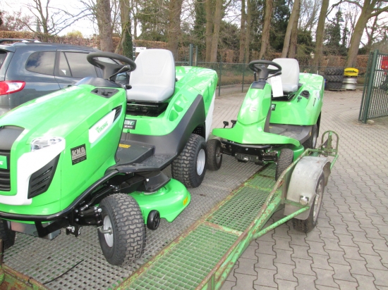 Tuin en parkmachines afgeleverd 