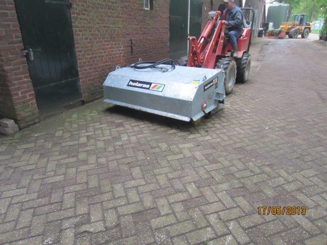 Veegmachine Afgeleverd