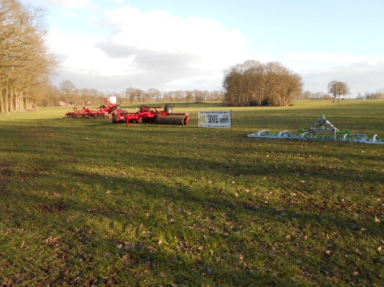 3 Nieuwe grasland machine voor Te Bokkel