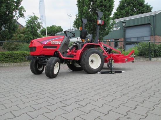 Mini tractor afgeleverd 