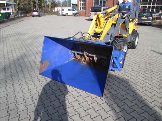 instooibak voor aan de shovel